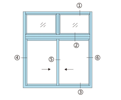 上海90係列推拉窗