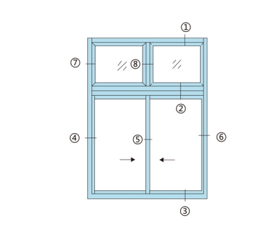 上海100係列推拉窗
