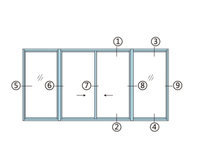 上海113010係列推拉窗